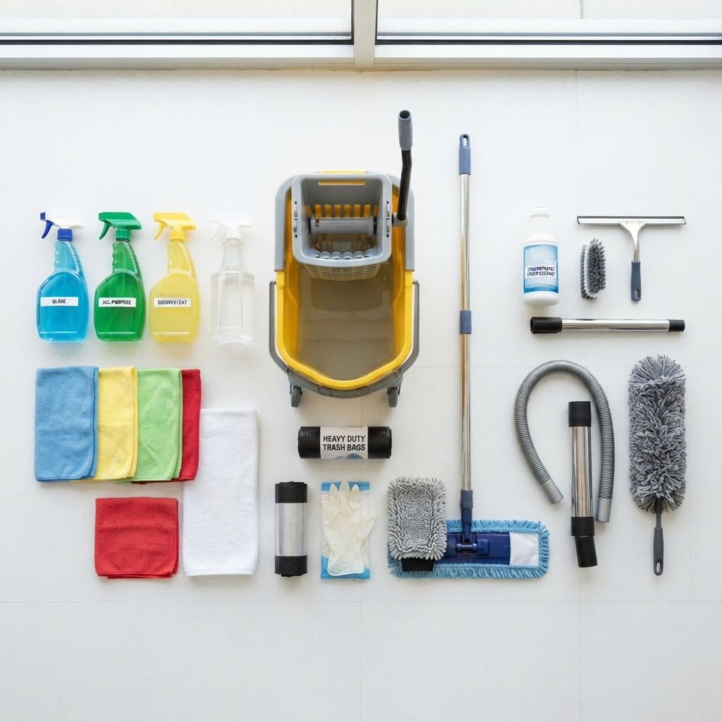 Majorsite Property Group cleaning equipment and professional supplies